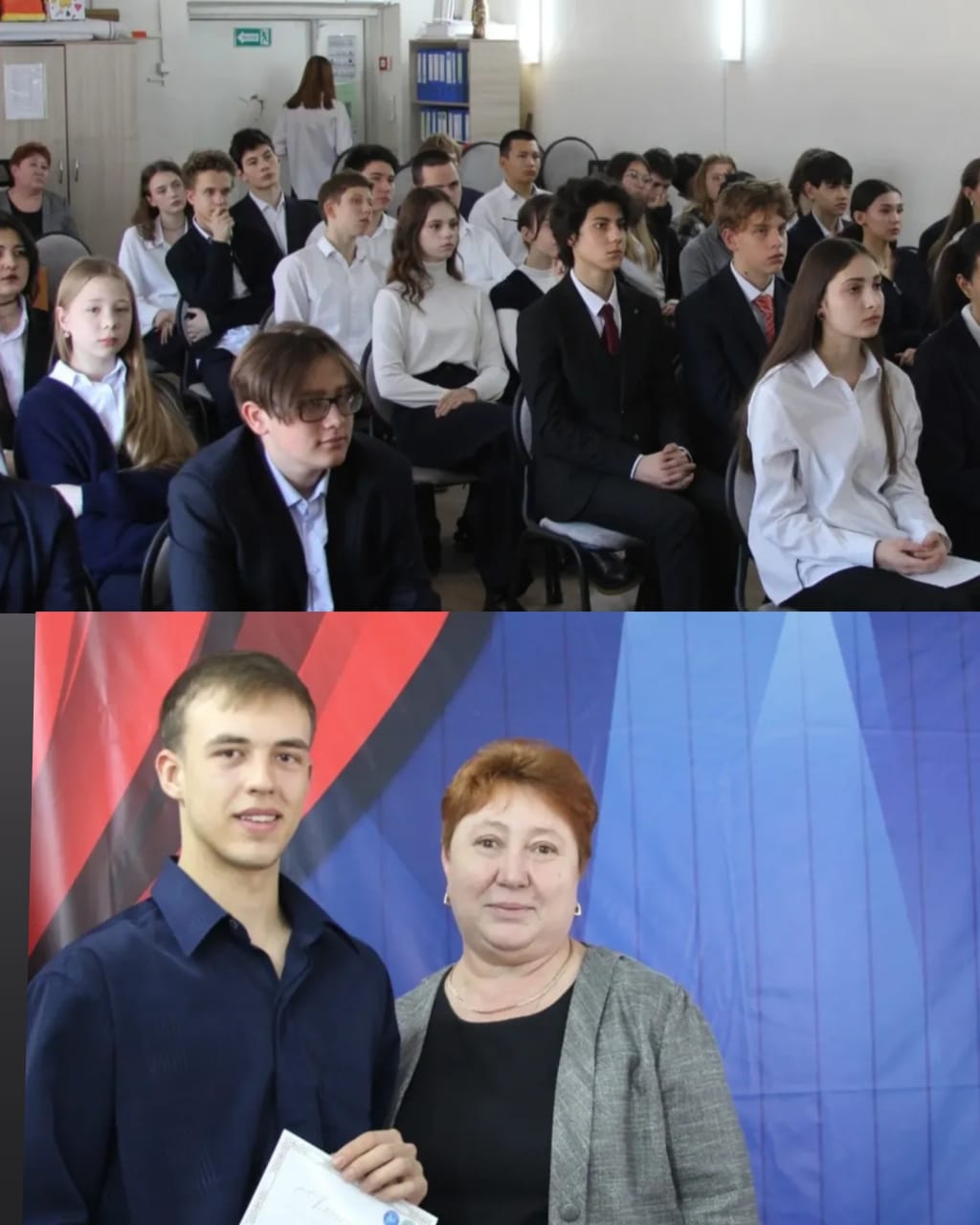 «Материалтану және жаңа материалдар технологиясы» білім беру бағдарламасының студенті №17 гимназия оқушыларына кәсіби бағдар лекциясын өткізді. ТДМ 4 және ТДМ 8